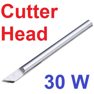 อะไหล่หัวแร้งปลายใบมีด 30W Cutter Head External Heating Electric Soldering Iron Tips Replaceable Solder Head For 30W