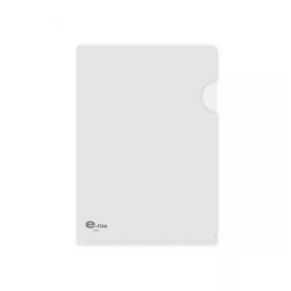 (KTS)แฟ้มซองใส อี-ไฟล์ e-file ขนาด A4 สีขาวใส Sakura 10-A