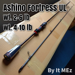 ของแท้ ราคาถูก ❗❗ คันเบ็ดตกปลา คันตีเหยื่อปลอม Ashino Fortress Ultralight เหมาะกับงานสปิ๋ว ช่อน กระพง กระสูบ Spinning