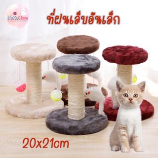 ที่ฝนเล็บ ที่ฝนเล็บแมว ที่ฝนเล็บไม้ 20x21cm Mini Scratcher ของเล่นแมว ของเล่นเหมียว