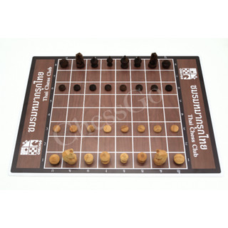 (ตัวแทนchessgo)ชุดหมากรุกไทยพลาสวูด(ตัวไม้รุ่นปกติ)