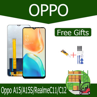 งานแท้ LCD Oppo A15/A15S/RealmeC11/C12 งานแท้ จอ ออปโป้ A15 หน้าจอพร้อมทัชสกรีน แถมชุดไขควง