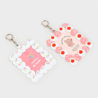 พร้อมส่ง Daiso ไดโซะ พวงกุญแจใส่การ์ด Card Holder