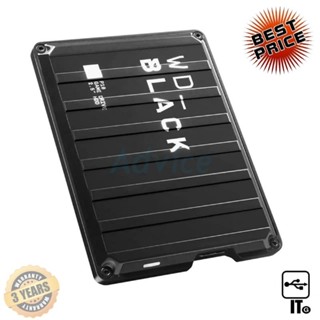 2 TB EXT HDD 2.5 WD BLACK P10 GAME DRIVE (WDBA2W0020BBK-WESN) ฮาร์ดดิส ฮาร์ดดิสก์ ฮาร์ดดิสก์คอมพิวเตอร์ ประกัน 3*0*0