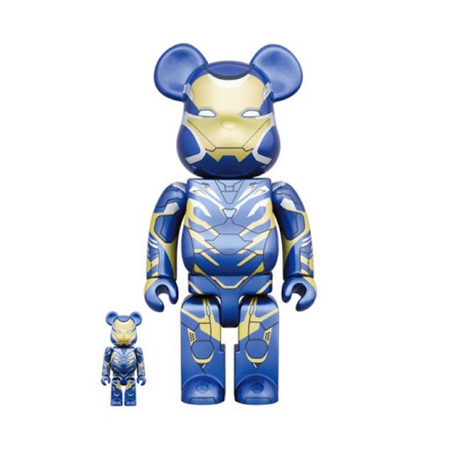 Bearbrick IRON MAN RESCUE SUIT 400%/100%