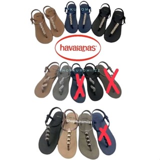 รองเท้าแตะ​ havaianas​ style เบานิ่ม​ลุยน้ำสบายๆ​ (ระบุสีทักแชทค่ะ)​