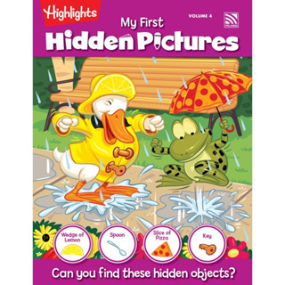 ^NANMEEBOOKS หนังสือ HIGHLIGHTS - MY FIRST HIDDEN PICTURES 4 เพอลังอิ