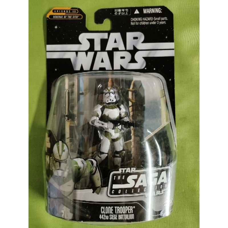 Star​ Wars​ Saga​ Collection​ 3.75​" Clone Trooper 442nd Siege Battalion