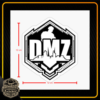 DMZ Logo Sticker by หมีตัดสติกเกอร์