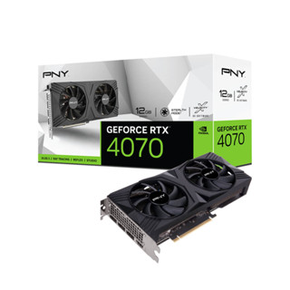 PNY GeForce RTX 4070 VERTO Dual Fan 12GB Graphics Card การ์ดจอ (VCG407012DFXPB1)