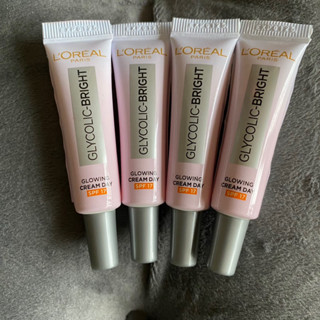 Loreal Glycolic bright glowing serum เซรั่ม day cream ราคาหลอดละ 29.- บาท