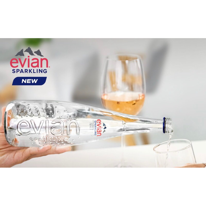 น้ำแร่  Evian 750 ml