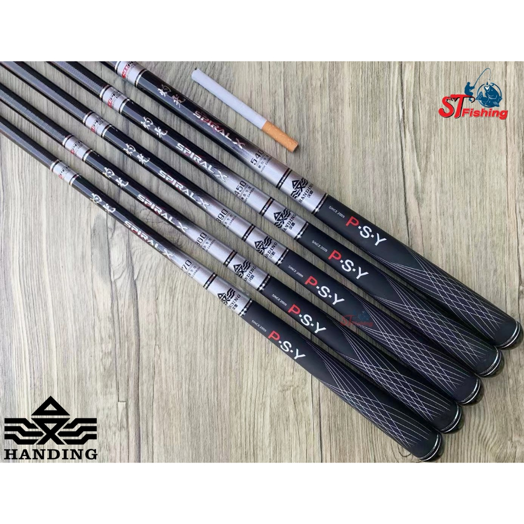 คันชิงหลิว Handing Black Bream ความแข็งคันระดับ 3H พาวเวอร์ลิฟคันมาเต็ม
