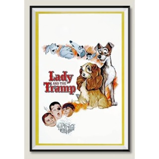 โปสเตอร์หนังติดผนัง Lady and The Tramp