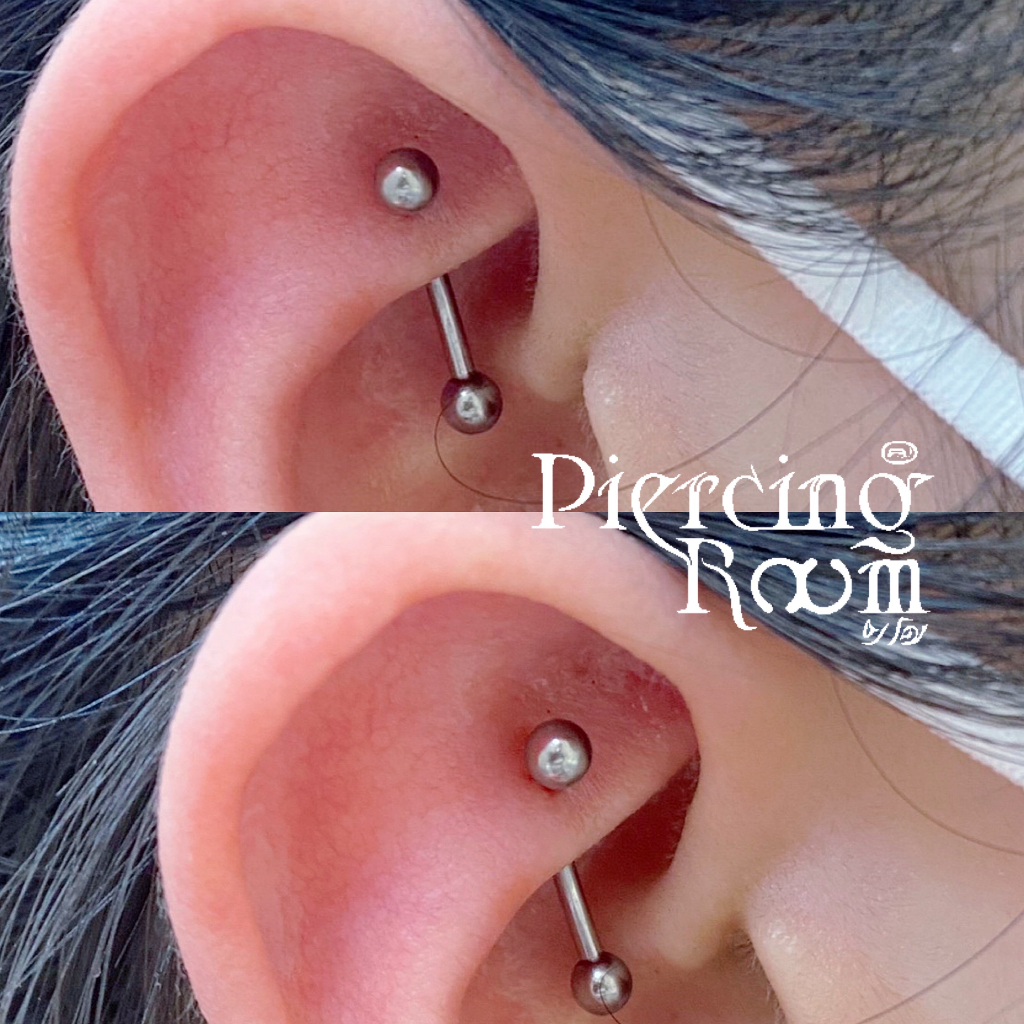 PiercingRoom by jay จิวก้านโค้ง Banana Barbell เกรดการแพทย์