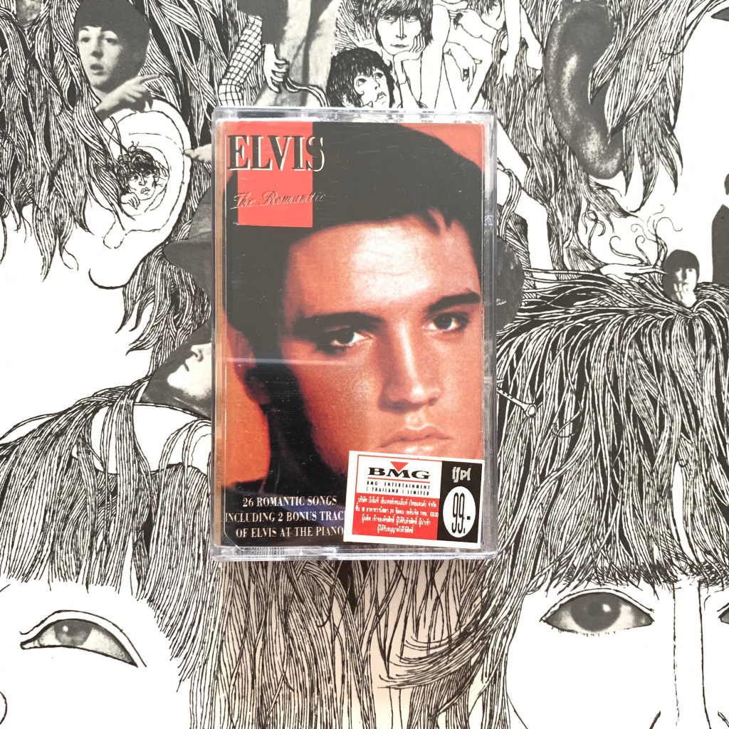 Tape Cassette เทปเพลง Elvis Presley – ELVIS the romantic (1994) Rock, Pop