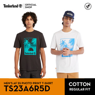 Timberland Mens AF SS Photo Print Tee เสื้อยืด (TS23A6R5D)