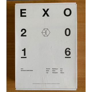 พร้อมส่ง : EXO SEASONS GREETINGS 2016 [Global Version] [มือ 1] Calendar Scheduler Photobook เอ็กโซ ปฏิทิน SM