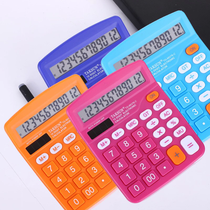TG-8837B-C เครื่องคิดเลข 12 หลัก 12 Digits Electronic Calculator