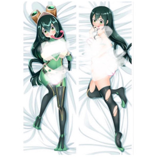 🐸 พรีออเดอร์ 🐸ปลอกหมอนข้าง อนิเมะ Asui Tsuyu อาซุย ทสึยุ มายฮีโร่  My Hero Academia