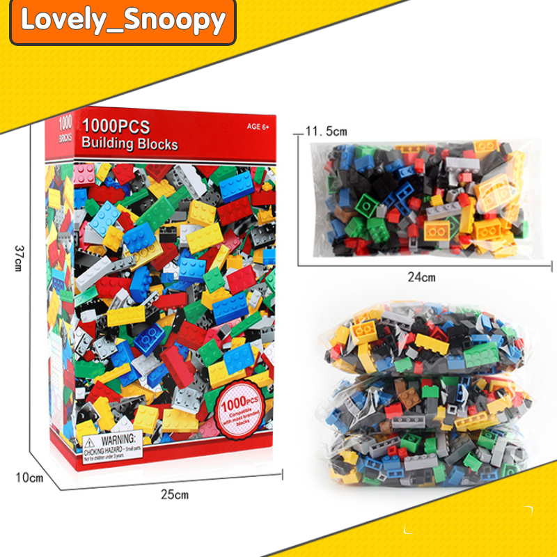 ของเล่นเด็ก ของเล่นจำลอง ของเล่นเสริมพัฒนาการ ตัวต่อเสริมทักษะ diy ประกอบการสร้างบล็อกปริศนาเด็ก คุณภาพดีมาก 1000 ชิ้น