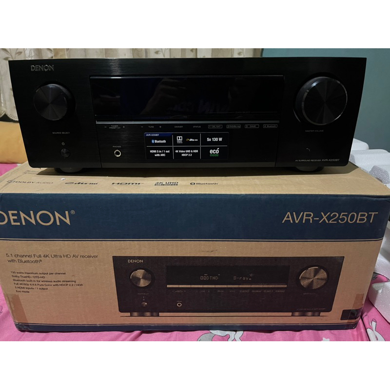 AVR-X250BT เครื่องเล่นเอวีรีซีฟเวอร์ DENON