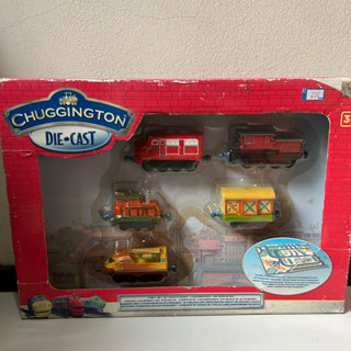 รถไฟเหล็ก chuggington แบบมือไถ