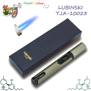 [ส่งฟรี] ไฟแช็ค ไฟแช็ก LUBINSKI Lighter YJA-10023 ไฟฟู่ สามารถเติมแก๊สได้ lighter jet torch