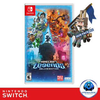 [พร้อมส่ง]Nintendo: Minecraft Legends Deluxe Edition (US Z1 แท้ มือแดง) - Nintendo Switch