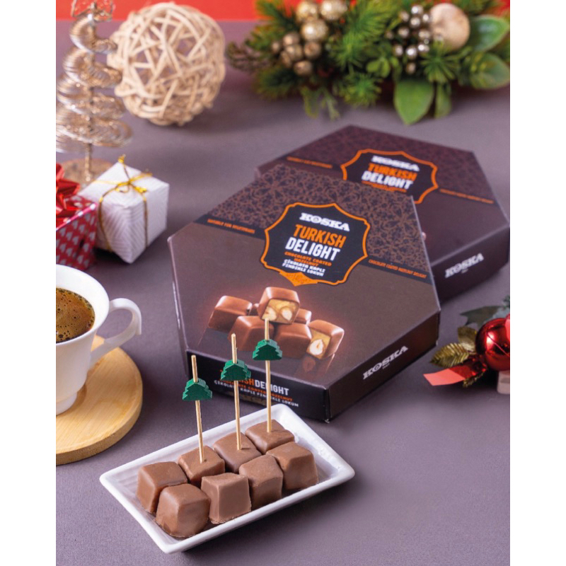 *พร้อมส่ง*Turkish delights เคลือบช็อกโกแลตนำเข้าจากตุรกี