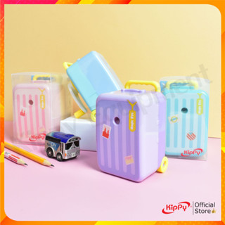 เครื่องเหลาดินสอ KIPPY รูปกระเป๋า กบเหลาดินสอ น่ารัก เหลาคม เหลาดินสอEE / HB / 2B / 4B ได้ ส่งไว ร้านคิปปี้ KIPPY