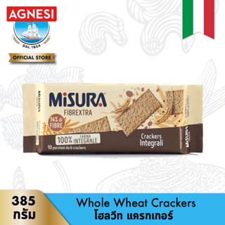 มิซูร่า โฮลวีท แครกเกอร์ 385 กรัม │ Misura Whole Wheat Crackers 385 g