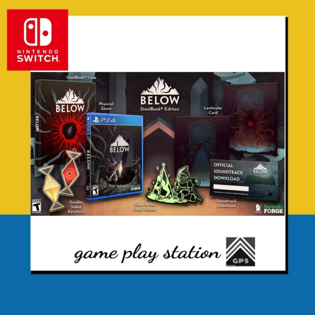 ps4 below steelbook edition ( english zone 1 )
