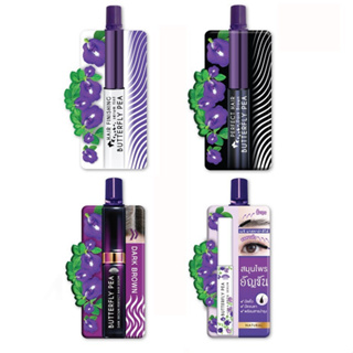 (แท้) Meiji Butterfly Pea Hair Serum 3g เมจิ บัตเตอร์ฟลาย พี แฮร์ เซรั่ม บำรุงผม คิ้ว (ซอง)