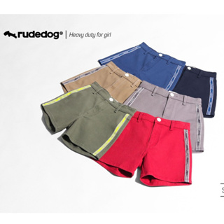 Rudedog By Hashtag กางเกงขาสั้น ทรงผู้หญิง รุ่น Side Classic สินค้าลิขสิทธิ์แท้