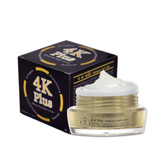 ไนท์ครีม4เคพลัส (Night cream 4K plus Whitening Night Cream) W.150 รหัส.TM1070