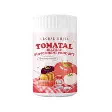 Tomatal Global White โทเมทอล น้ำชงมะเขือเทศ ชงผิวขาว ฟื้นฟูผิว 50 g. 🍅🍅