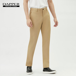 DAPPER กางเกงชิโน Basic Chino Slim-Fit Pants สีเบจ (TC9C1/615SP)