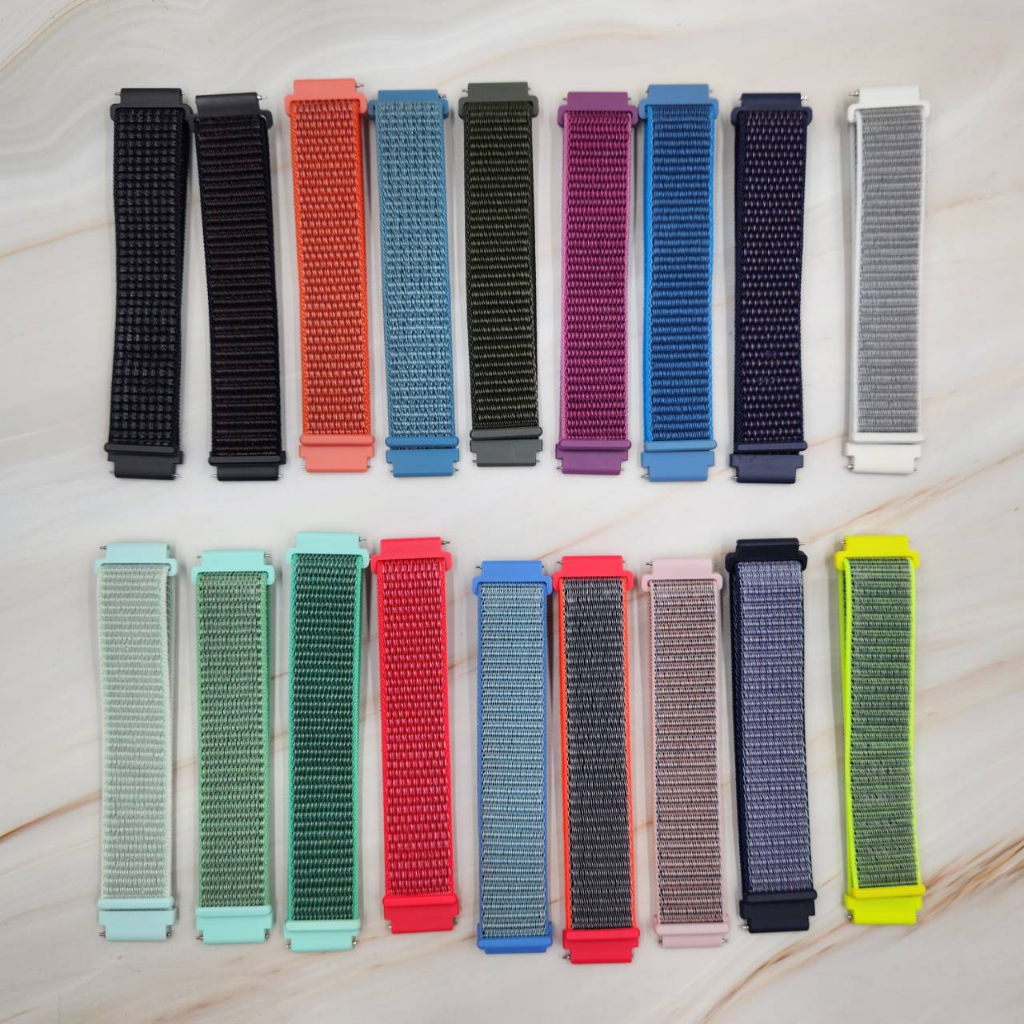 🇹🇭สายนาฬิกา 20 mm Garmin Vivoactive 3 5 Forerunner 645 245 165 venu SQ Coros Pace2 APEX 42mm Samsung Active 2 3 41mm