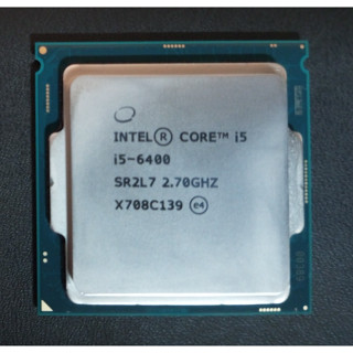 Intel Core i5-6400 2.7GHz 4Cores 4Threads Socket 1151V1 Gen6