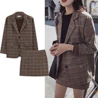 🔸️ส่งต่อ🔸️Korean Scott Blazer Set🤎