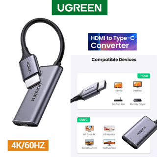 UGREEN ตัวแปลง HDMI เป็น USB-C 4K 60Hz (70693) ของแท้ 100%