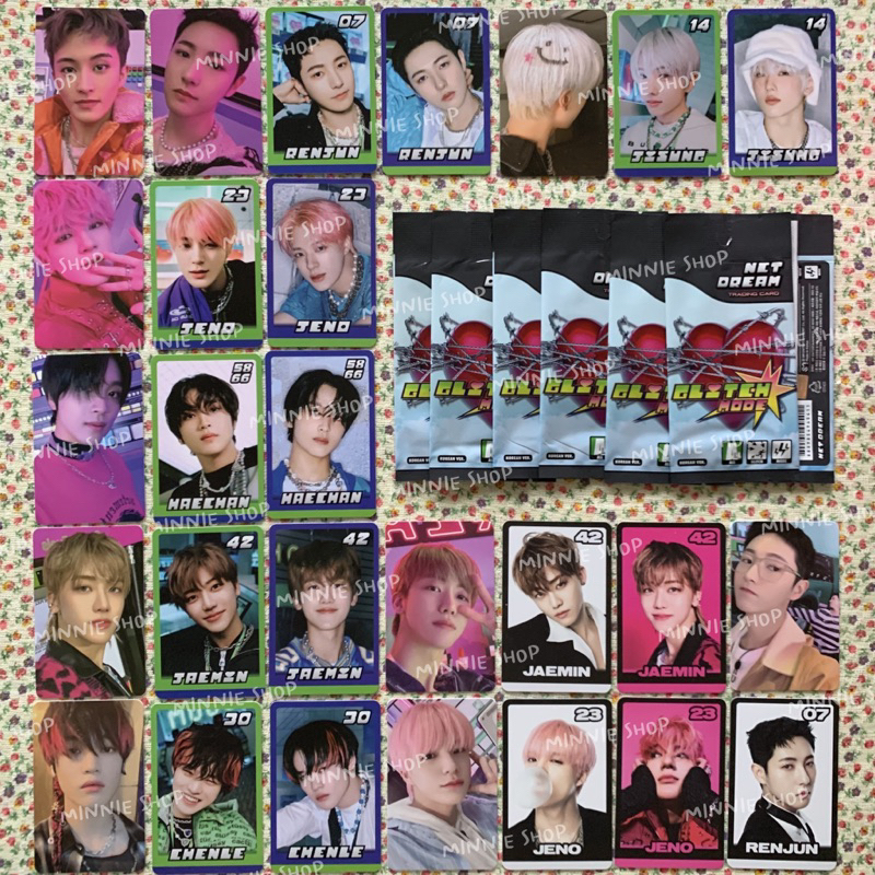 SALE🔥 TRADING CARD VER.A/B - POP UP STORE GLITCH MODE - NCT DREAM เทรดดิ้งการ์ด ทดก scratch glitch