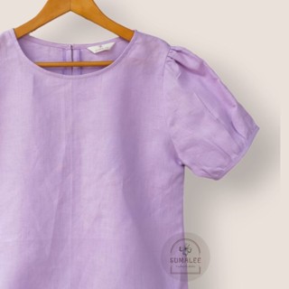 เสื้อลินินแท้100% สีสดสวยหลายแบบหลายสไตล์