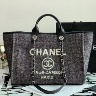 🔥ผ่อนได้🔥Chanel Shopping Bag Size 38 cm งาน Original อุปกรณ์ : Full Box Set [ กระเป๋าสะพายข้าง ]