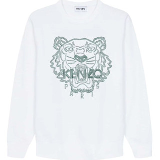 [เก็บ code ลดเพิ่ม 1000 บาท]พร้อมส่งในไทย📦Kenzo Women Tiger-embroidered Sweatshirt**ของเเท้