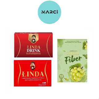 Linda Drink ลินดา ดริ้งค์ น้ำชงลินดา น้ำชงเอวบาง / Linda ตัวทิพย์ / LINDA FIBER ลินดาไฟเบอร์