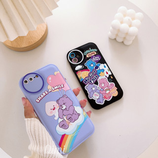 เคสหมีแคร์แบเคสนิ่มมาใหม่กันกล้อง for iPhone 7G 7Plus 8Plus iPhone11 VIVO Y15S Y16 Y12 Y15 Y17 Y20 Y12S Y21 Y33T Y22 Y35