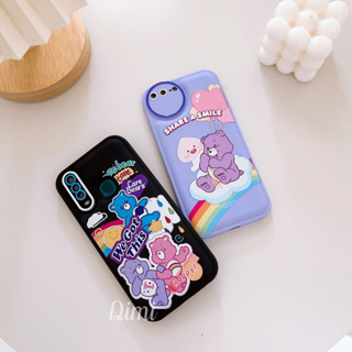 เคสหมีแคร์แบเคสนิ่มมาใหม่กันกล้อง OPPO A15 A16 A16K A17 A5 2020 A53 A54 A57 A5S A12 A78 A31 REALME5 RENO4 RENO5 Reno8t