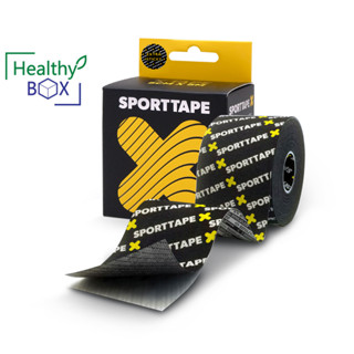 SPORTTAPE Extra Stocky K Tabe-Branded/logo 5CM x 5M สปอร์ตเทปพยุงกล้ามเนื้อ เทปพันกล้ามเนื้อ เทปพันข้อ